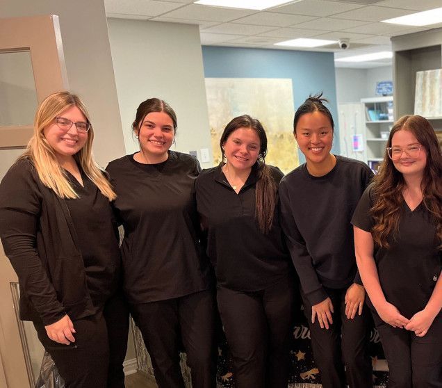 Dental assistant student training at Austin Dental Assistant School